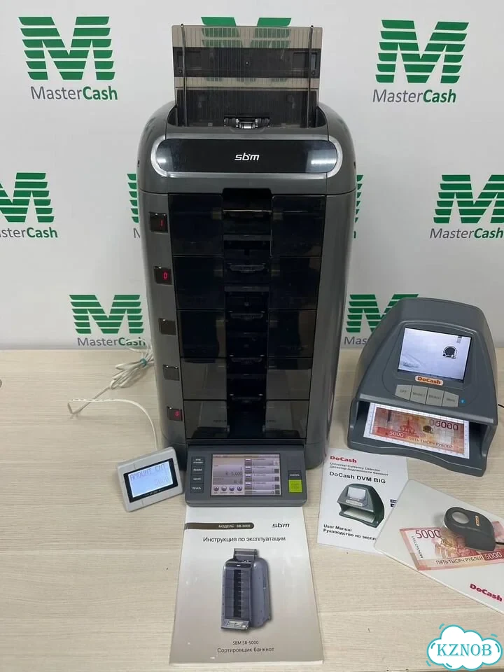 Счетчик банкнот / Сортировщик банкнот SBM SB-5000 фото 2