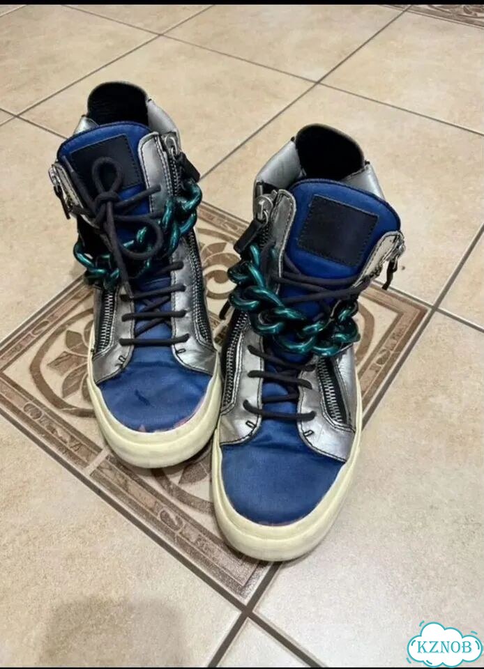 Кеды guizeppe zanotti с цепью фото 1