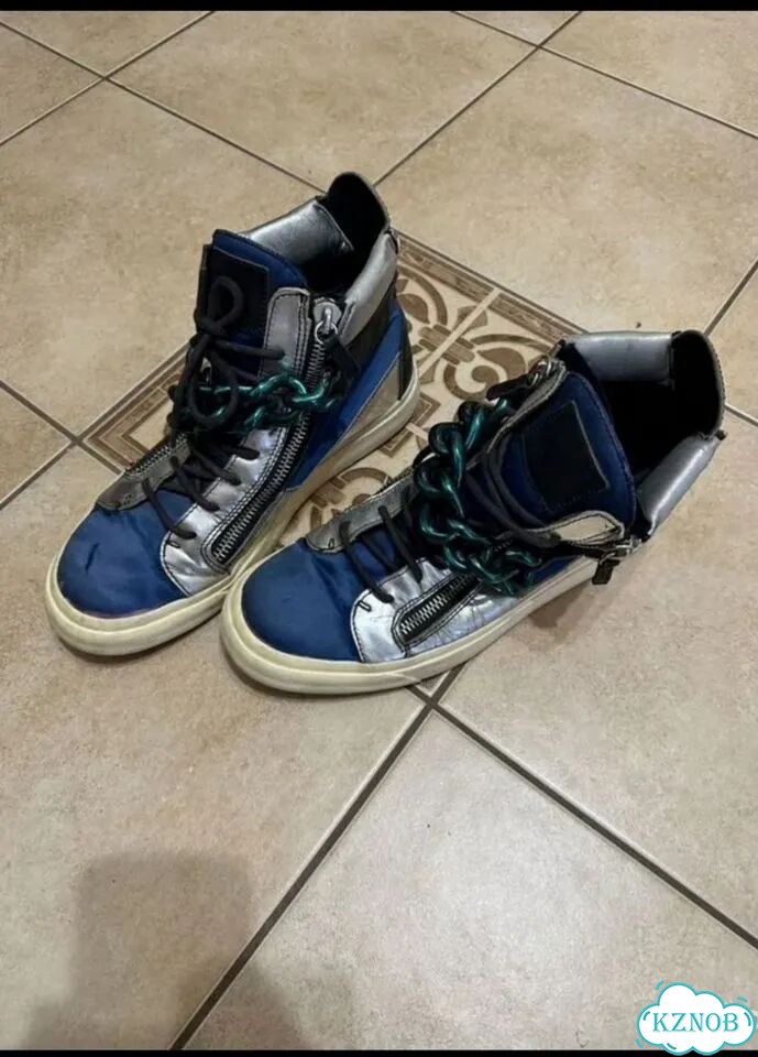 Кеды guizeppe zanotti с цепью фото 2