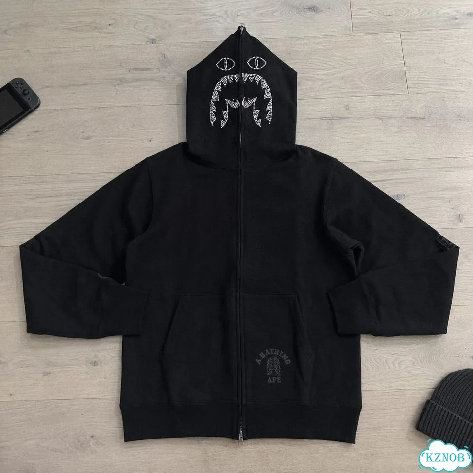Зип-худи Bape x Swarowski со стразами фото 2