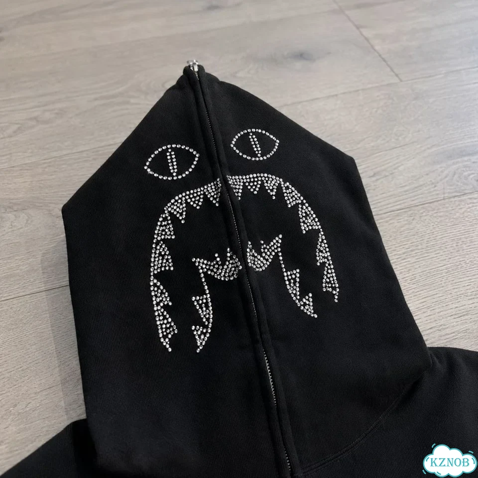 Зип-худи Bape x Swarowski со стразами фото 5