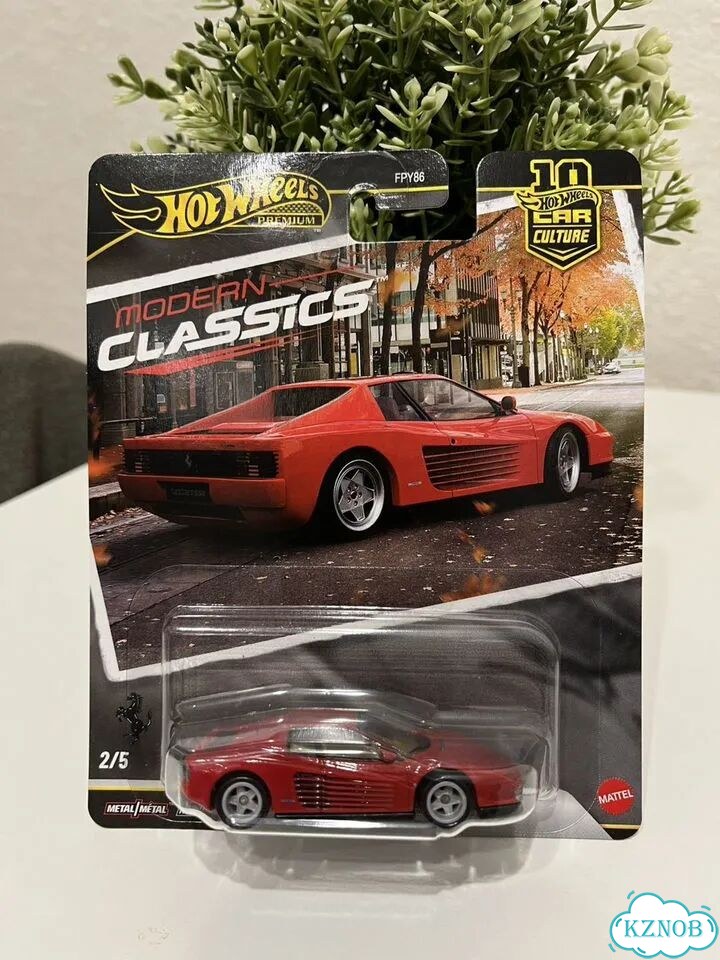Hot wheels premium ferrari testarossa фото 1