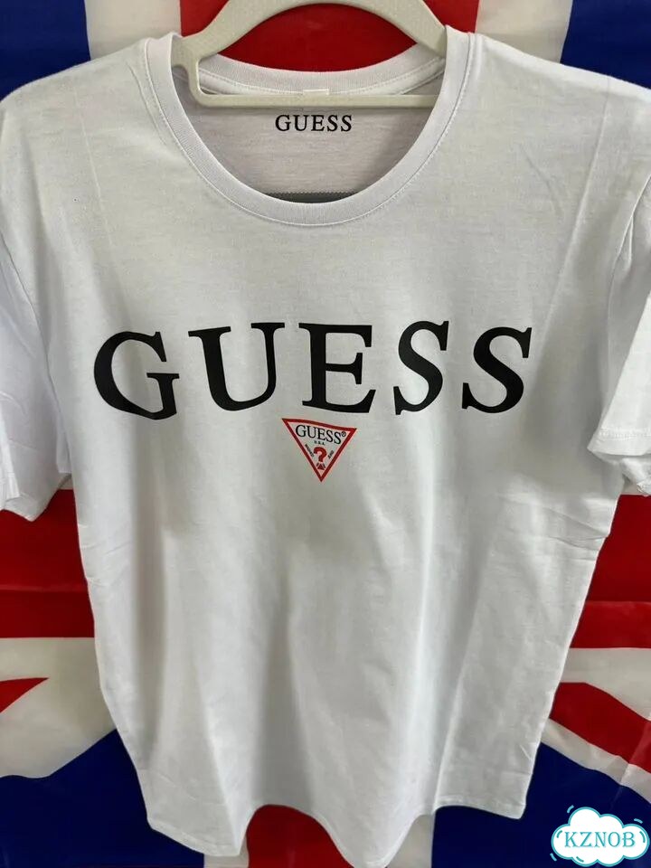 Футболка guess (белая) фото 3