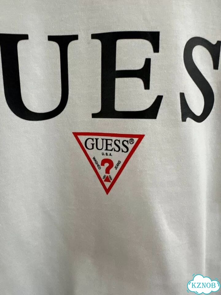 Футболка guess (белая) фото 4
