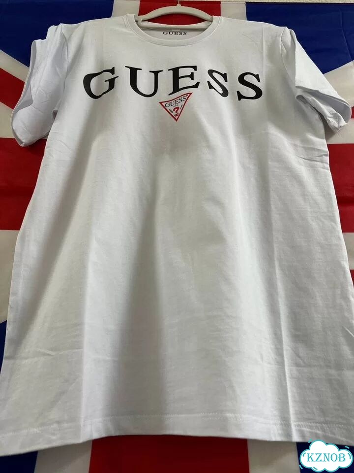 Футболка guess (белая) фото 6
