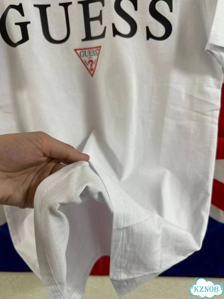 Футболка guess (белая) фото 8