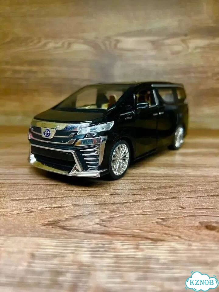 Коллекционная метал машинка микроавтобус Toyota фото 5