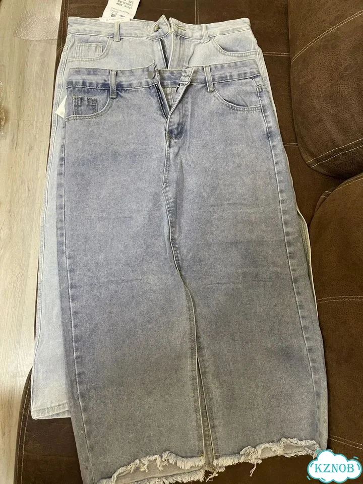 Джинсовые юбки новые 2XL фото 1