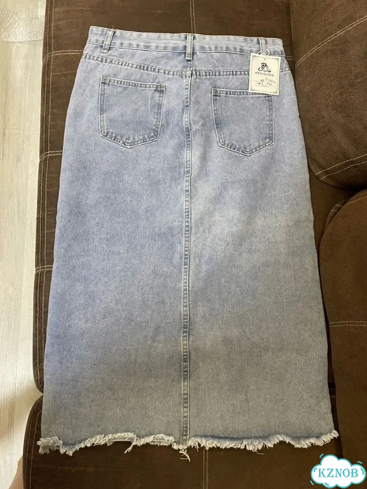 Джинсовые юбки новые 2XL фото 5