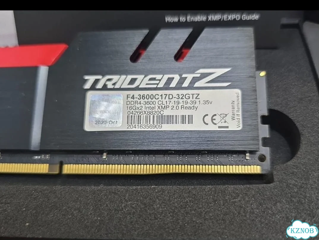 Оперативная память TridentZ 32гб фото 2