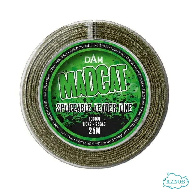 Madcat Поводковый материал spliceable leader line - 25m - 1.0mm - 110kg фото 1