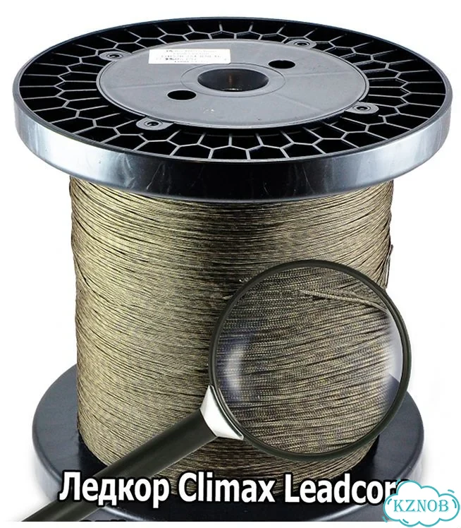 Ледкор Climax Leadcore 65 lbs, 30 kg, silt фото 1