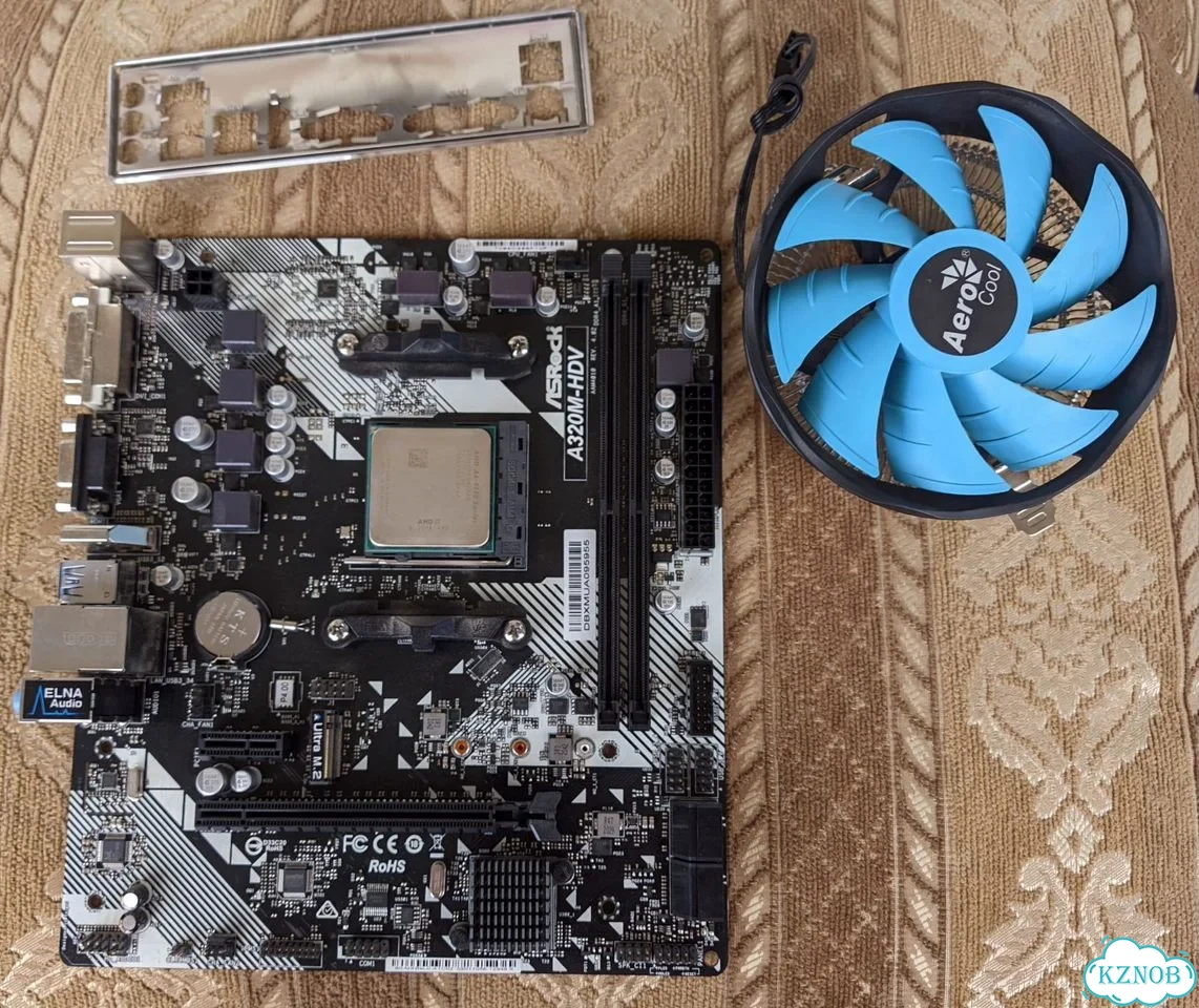 Asrock A320M HDV Amd A6 9500 фото 1