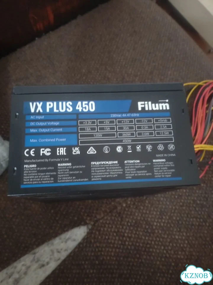 Блок питания 450w filum фото 1