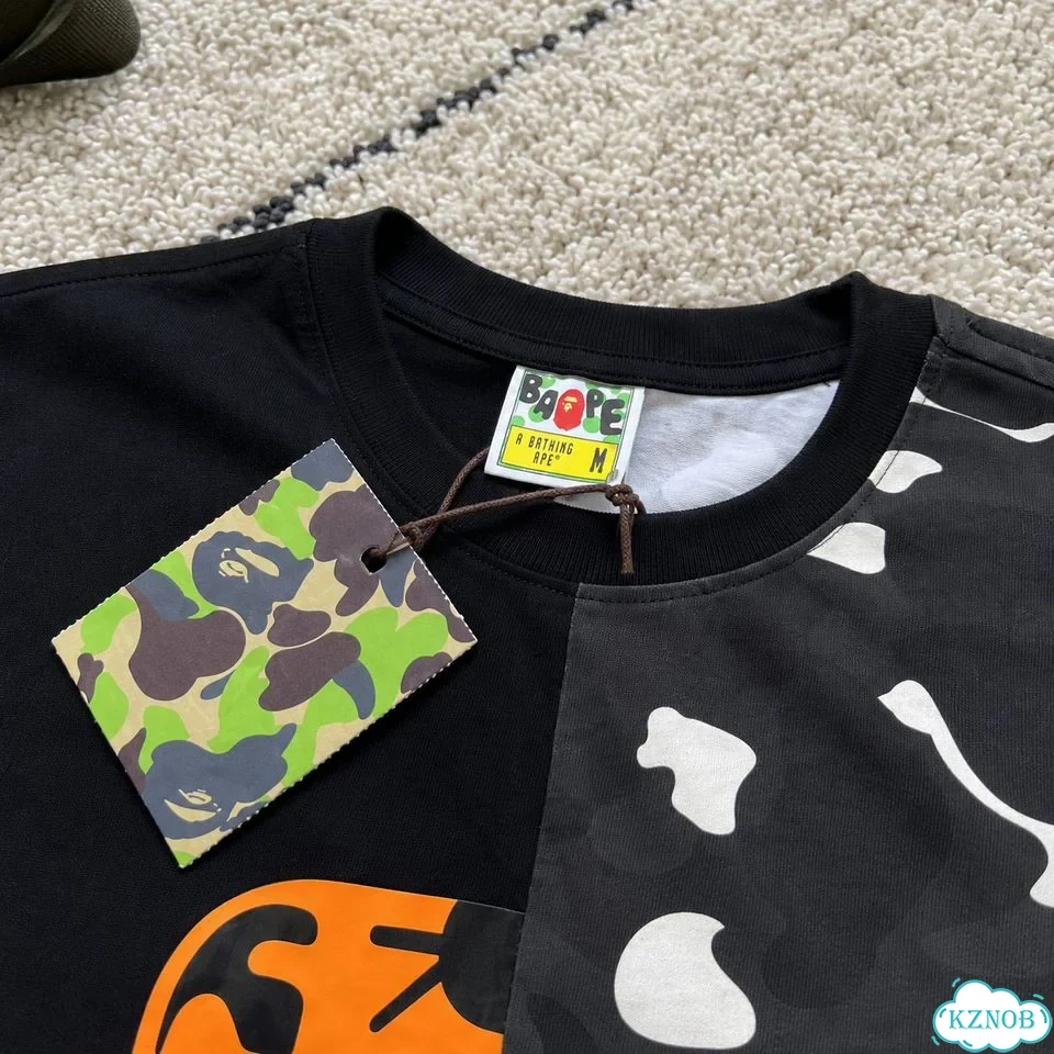 A Bathing Ape футболка Shark Tiger Camo фото 4