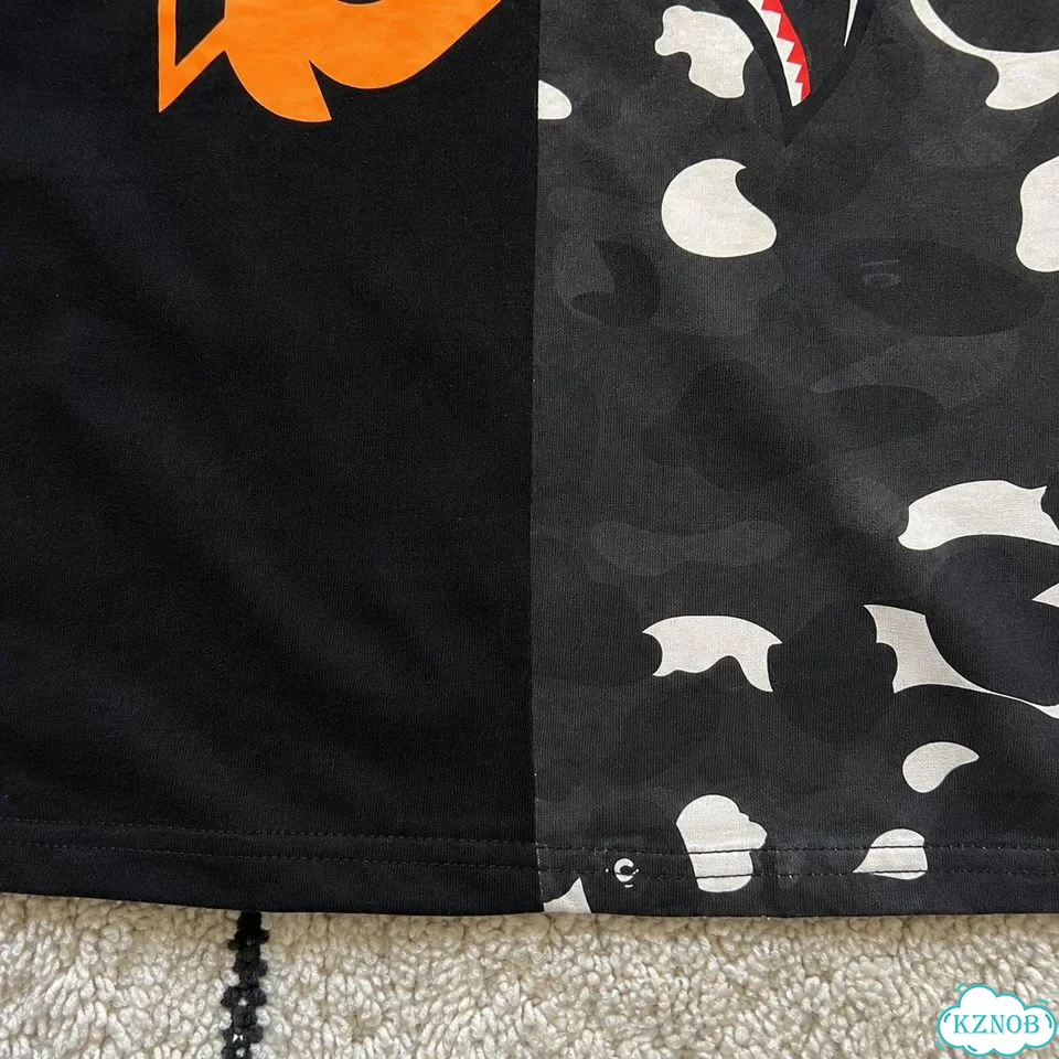 A Bathing Ape футболка Shark Tiger Camo фото 6