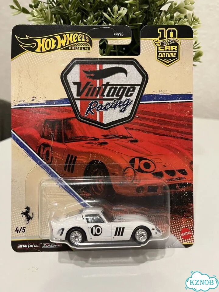 Hot wheels premium ferrari 250 gto vintage racing фото 1