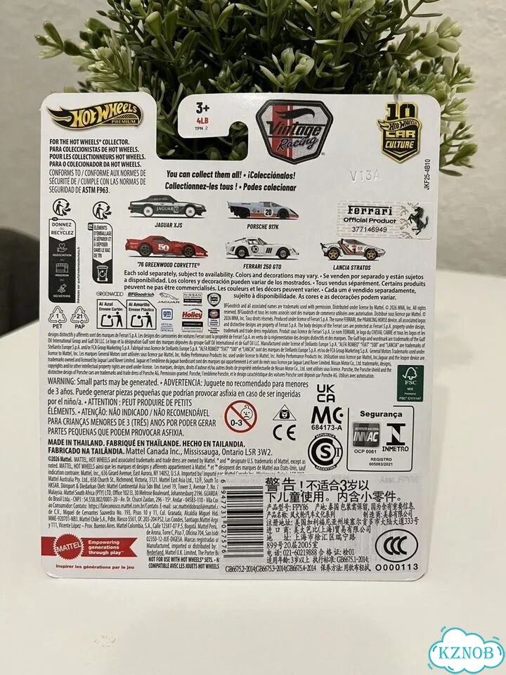 Hot wheels premium ferrari 250 gto vintage racing фото 4