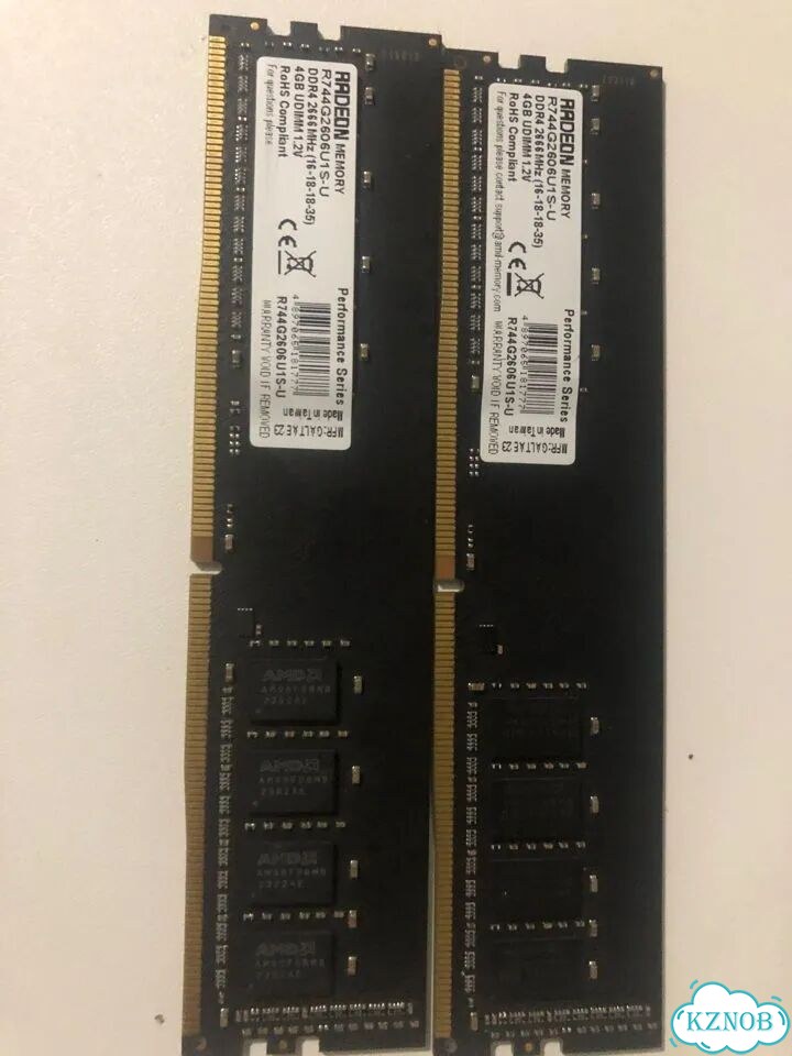 Оперативная память ddr4 4gb 2666 radeon фото 1