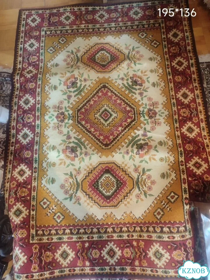 Ковер шерстяной СССР фото 2