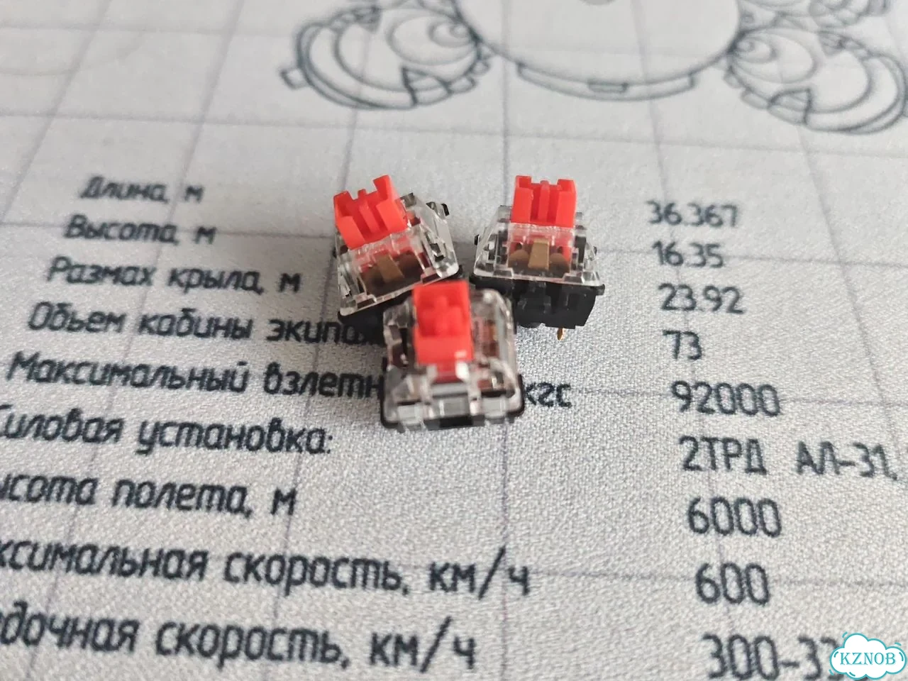 Свичи для клавиатуры redragon red фото 2
