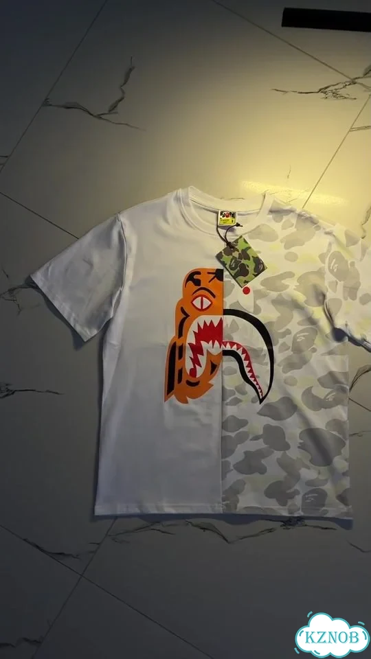 Футболка Bape x Tiger белая фото 1