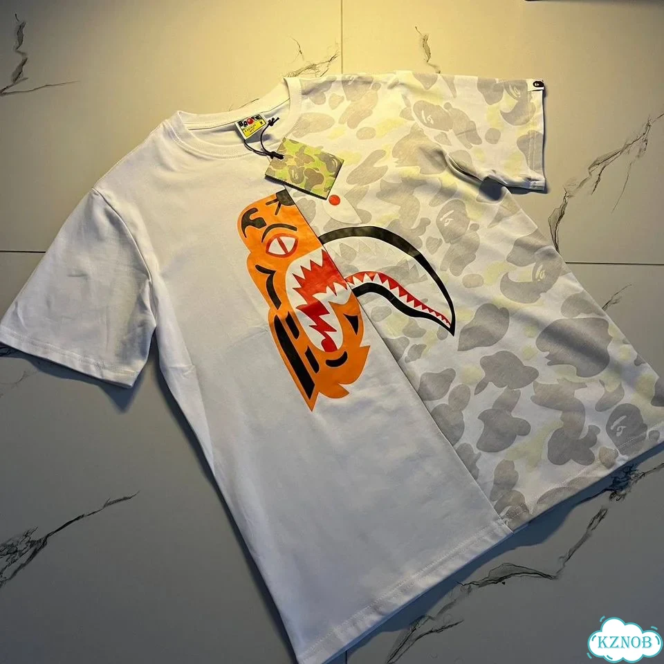 Футболка Bape x Tiger белая фото 6