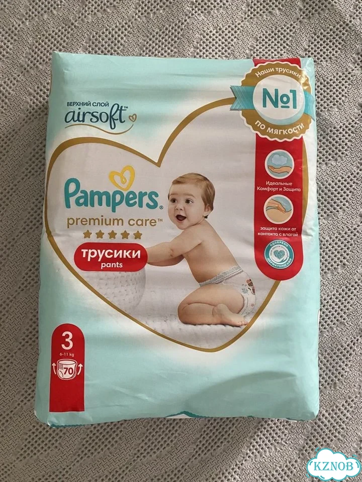 Подгузники трусики pampers premium care 3 70 шт фото 1