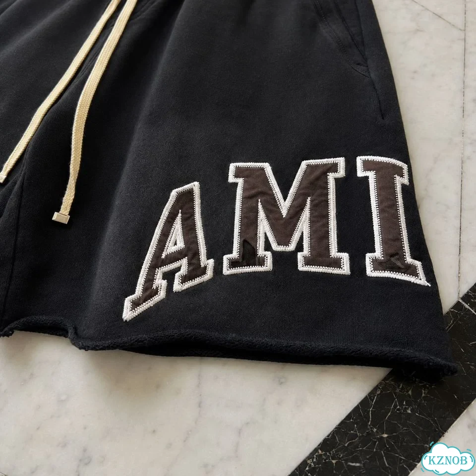 Amiri мужские шорты чёрные фото 3