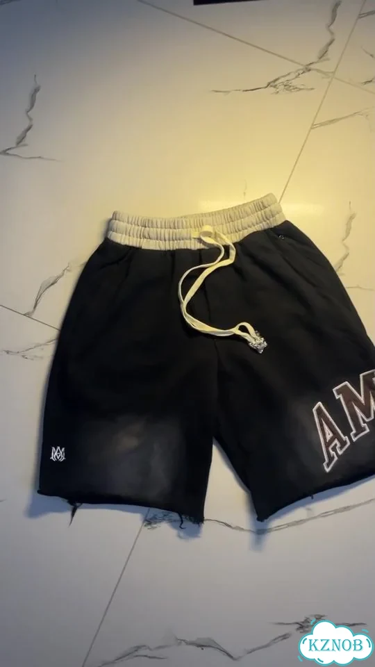Шорты Amiri черные фото 1