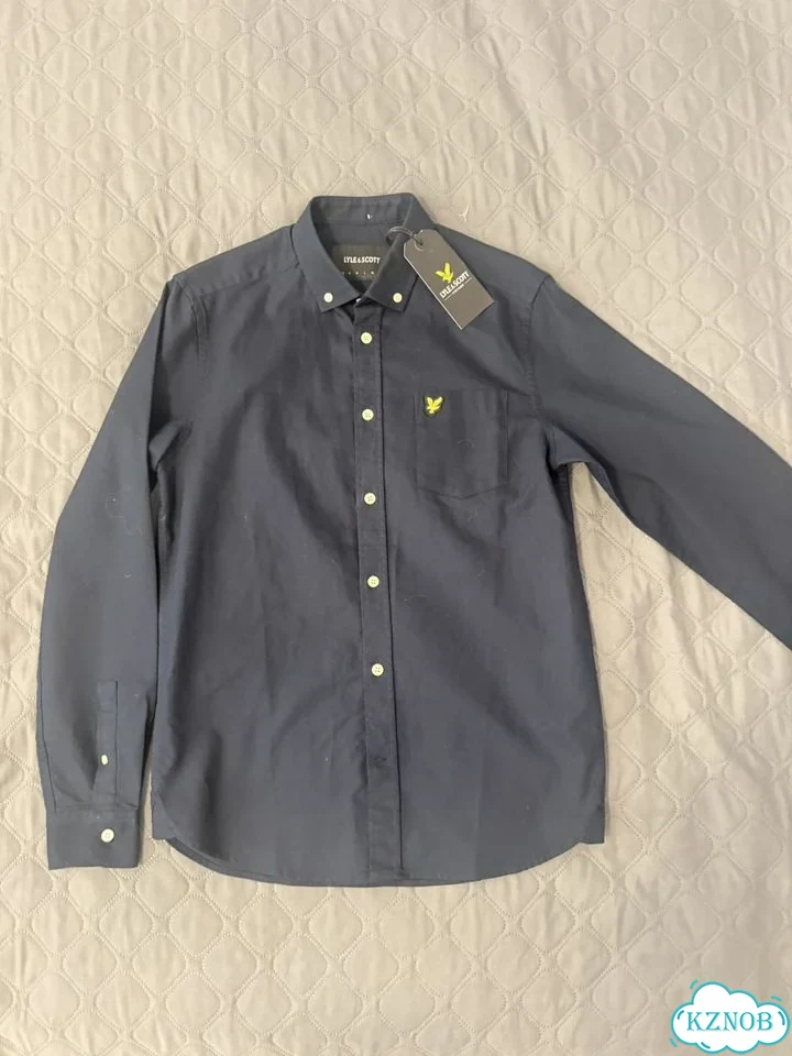 Мужская рубашка Lyle & Scott (Новая XS) фото 2