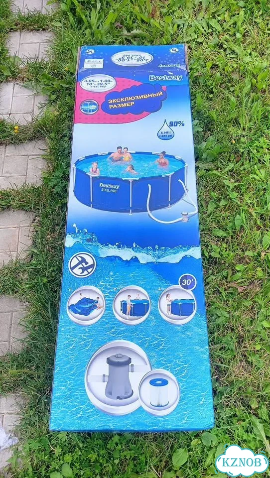 Каркасный бассейн bestway 305 100 фото 1