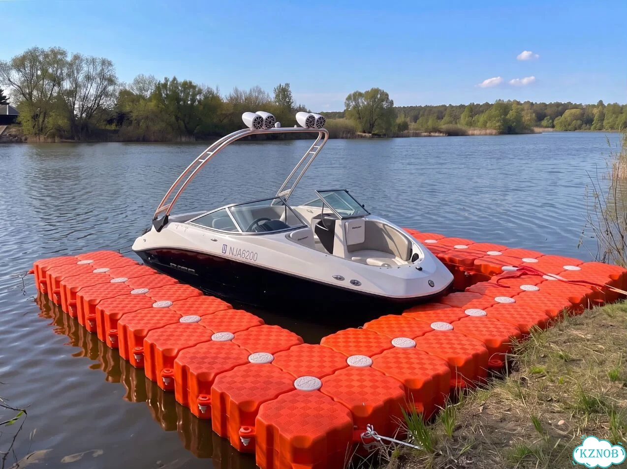 Понтоны для отдыха на воде без ржавчины фото 3