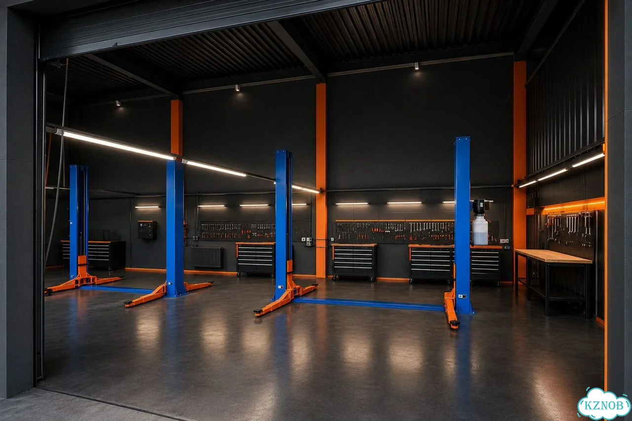 Подъемник автомобильный двухстоечный 4т фото 3