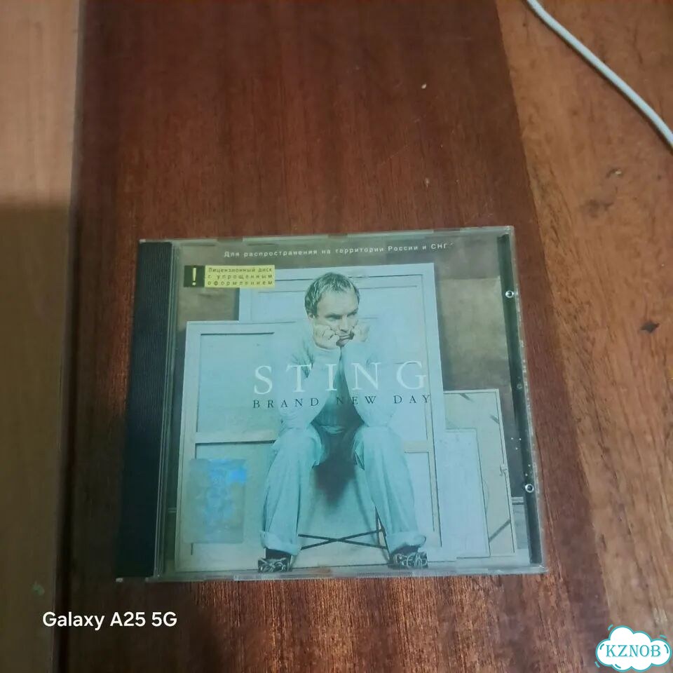 Cd диск sting brand NEW DAY фото 1