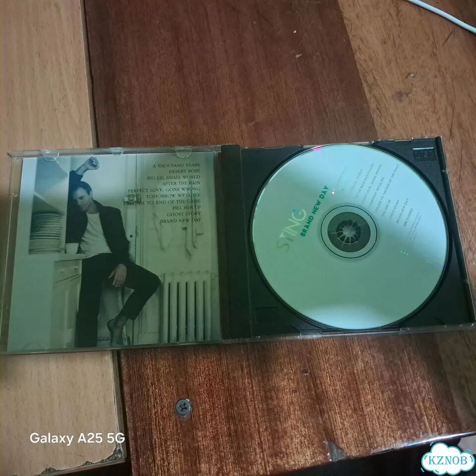 Cd диск sting brand NEW DAY фото 3