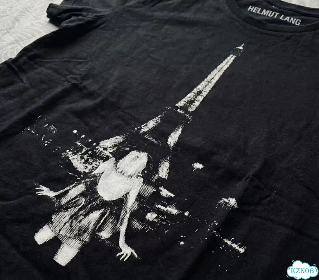 Футболка Helmut Lang y2k Paris фото 3