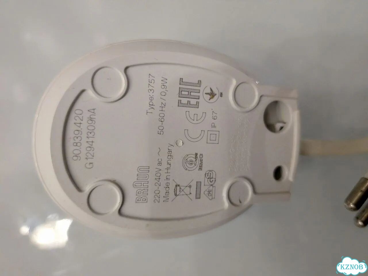 Зарядка для зубной щетки Braun Oral b фото 2