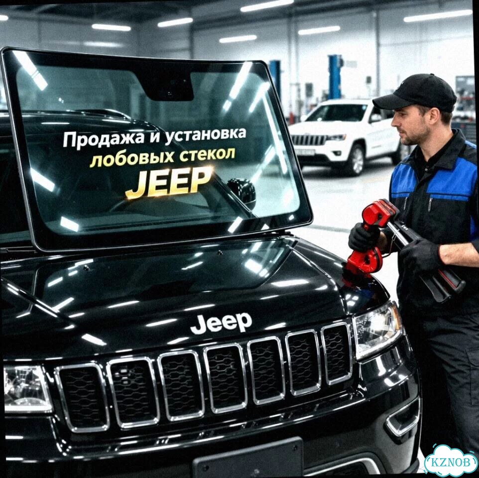 Лобовое стекло jeep wrangler 07-18 (JK) фото 2