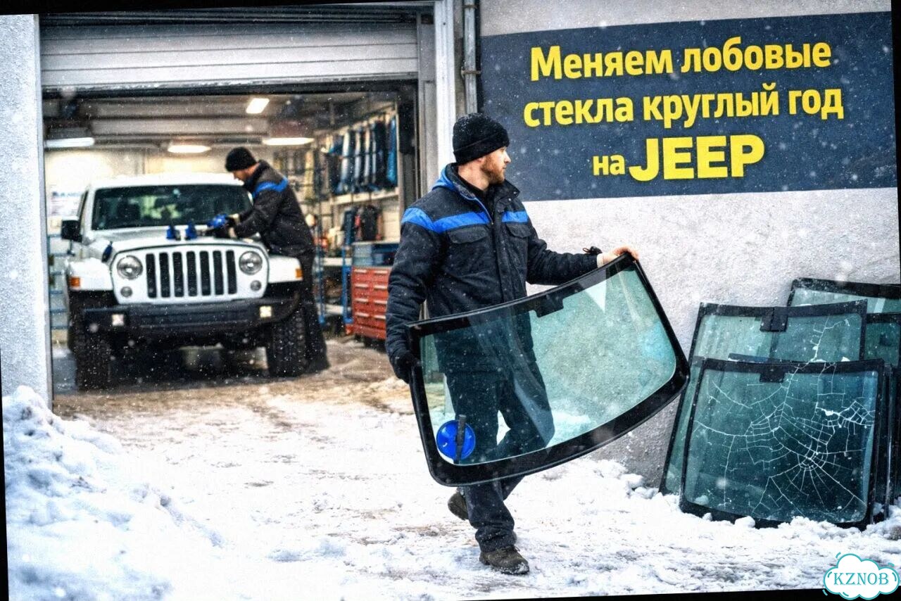 Лобовое стекло jeep wrangler 07-18 (JK) фото 5