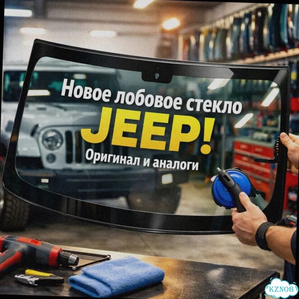 Лобовое стекло jeep wagoneer фото 2