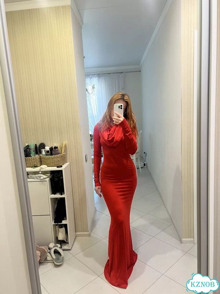Красное платье фото 6