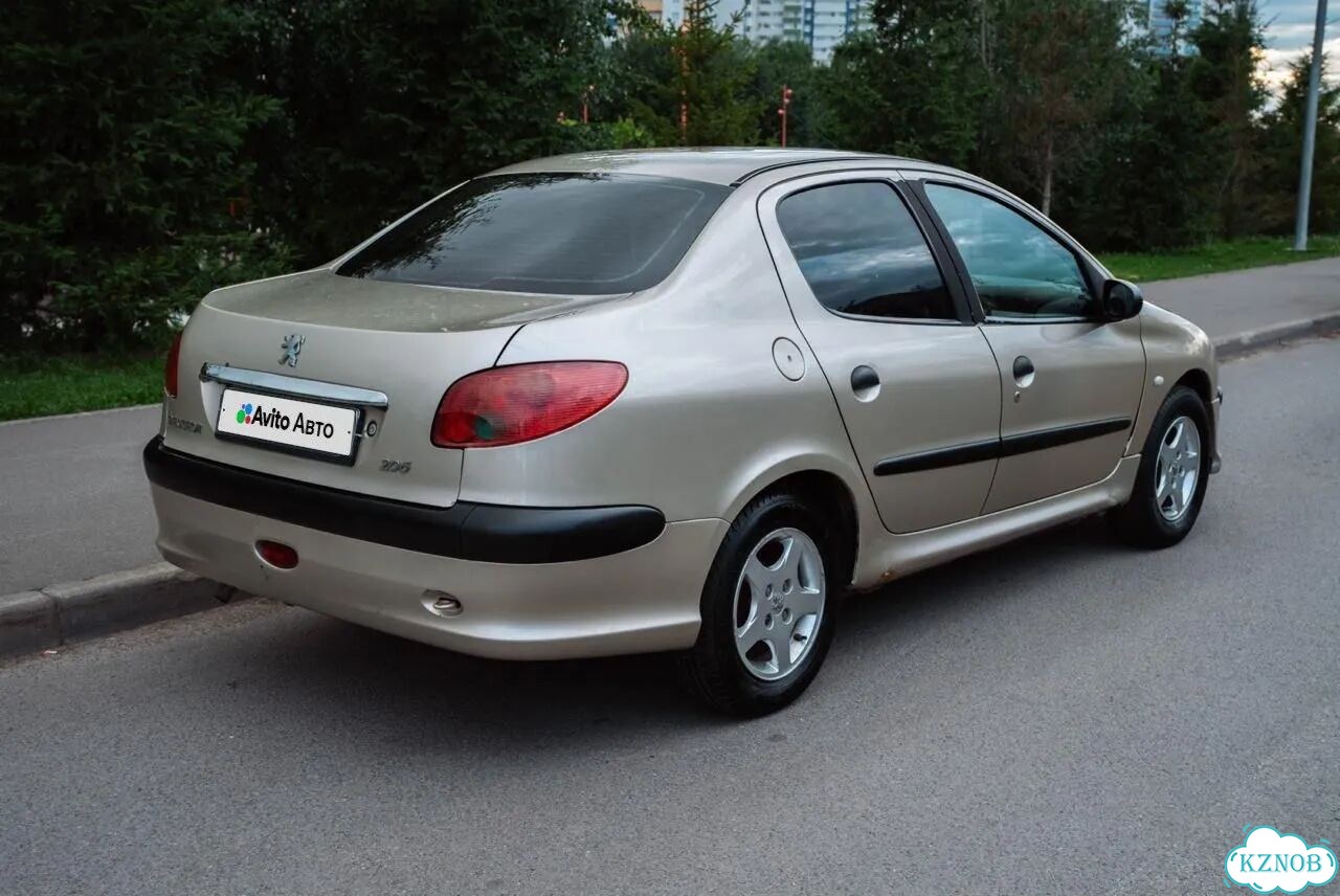 Peugeot 206 1.4 MT, 2007, 197 050 км фото 5