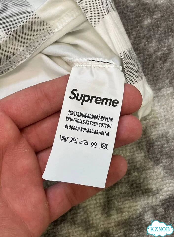 Мужская Белая футболка Supreme фото 5