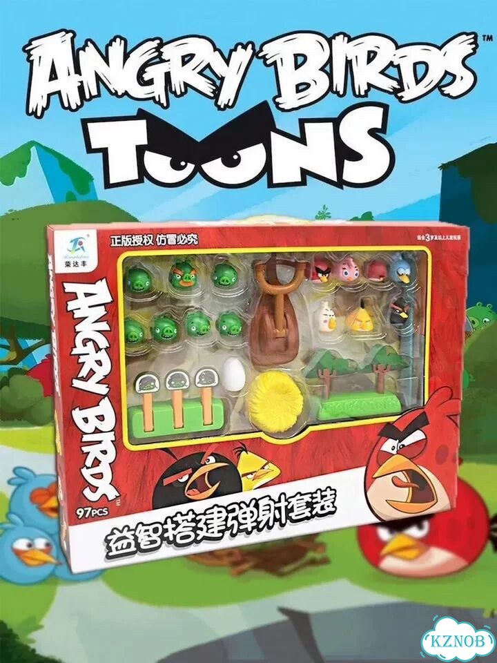 Игровой набор Angry Birds 97 шт фото 2