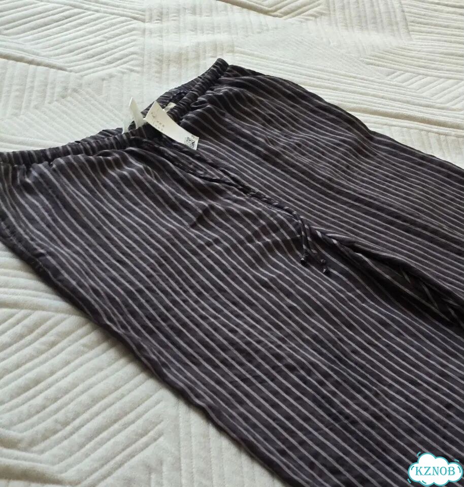 Новые широкие женские брюки H&M из вискозы (XL) фото 5