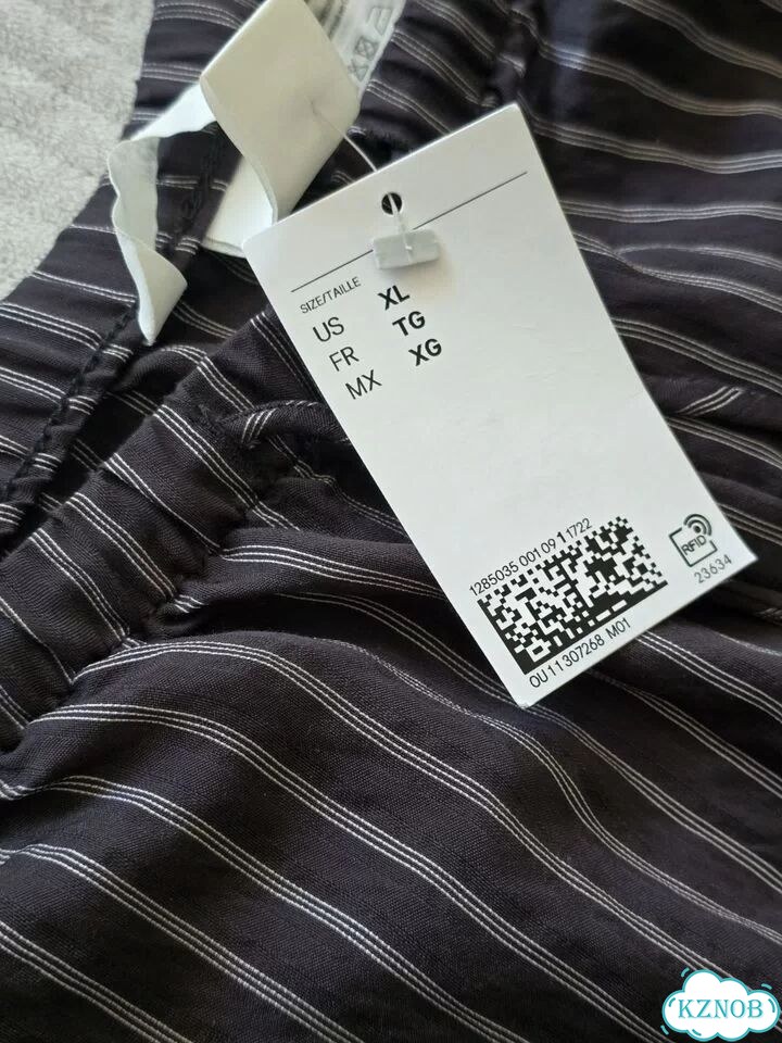 Новые широкие женские брюки H&M из вискозы (XL) фото 6