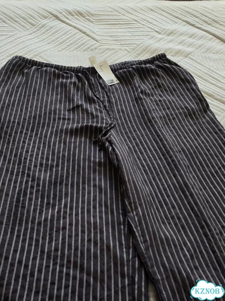 Новые широкие женские брюки H&M из вискозы (XL) фото 8