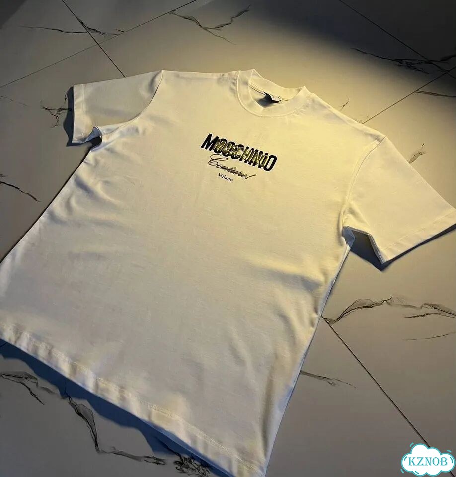 Футболка Moschino белая в наличии фото 3