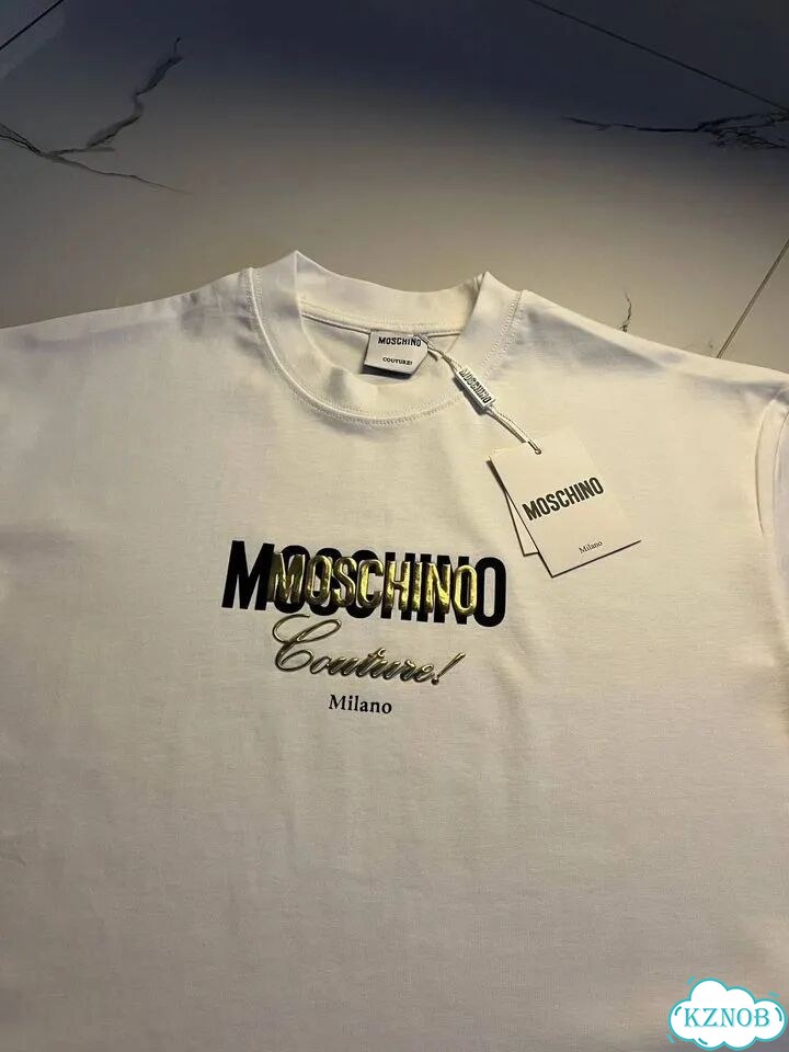 Футболка Moschino белая в наличии фото 7